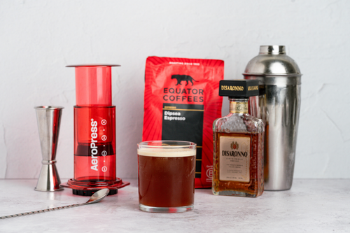 Tropical Coffee Amaretto Sour