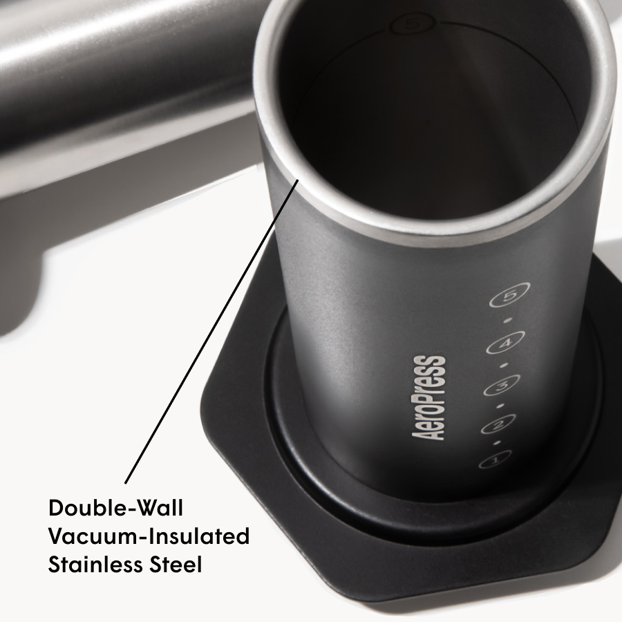 AeroPress Coffee Maker - Steel