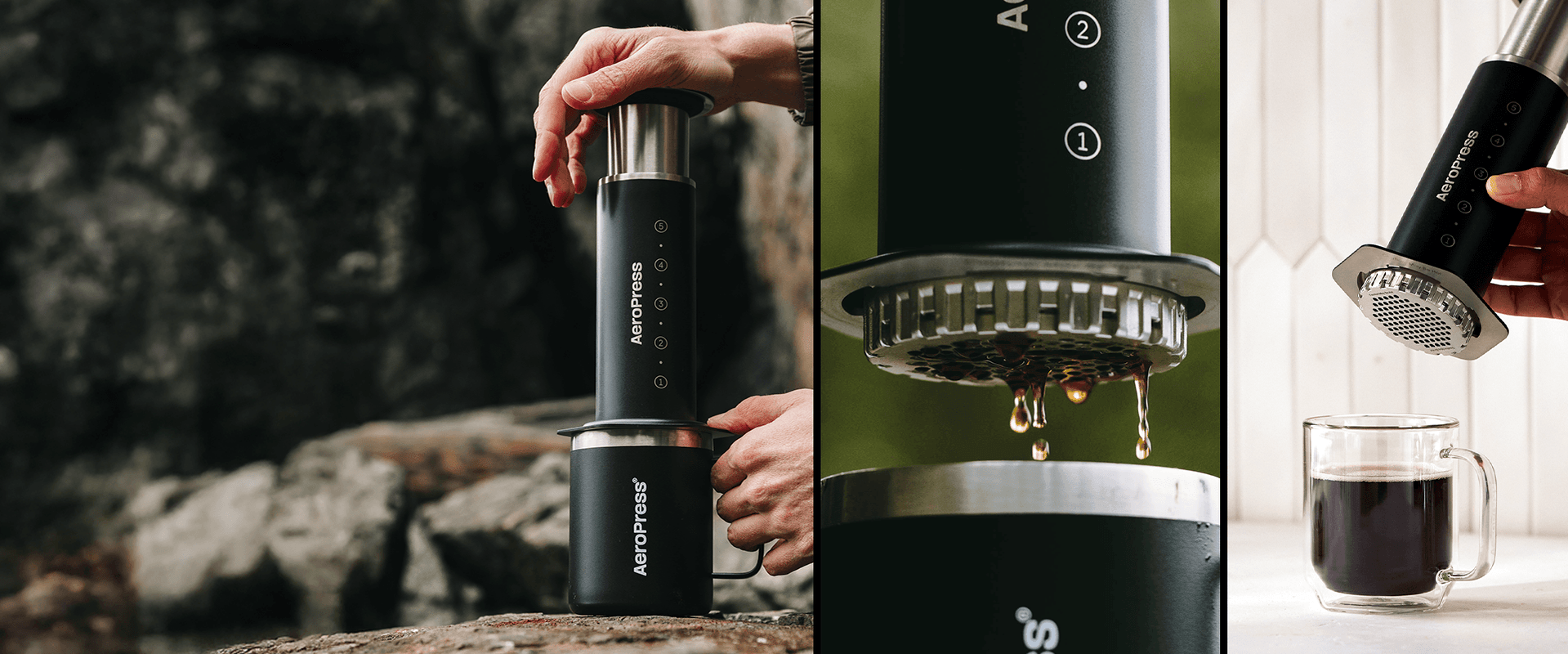 AeroPress Steel coffee maker