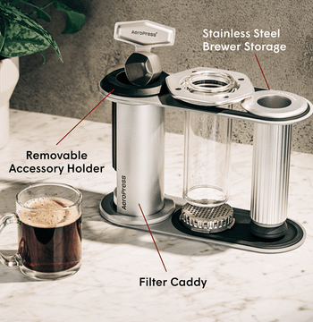 Stainless Steel Organizer Stand
